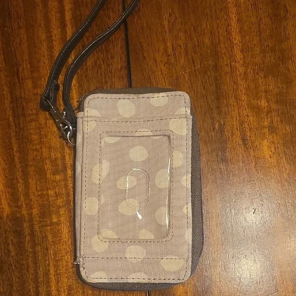 Polka Dot Cell Phone Wristlet